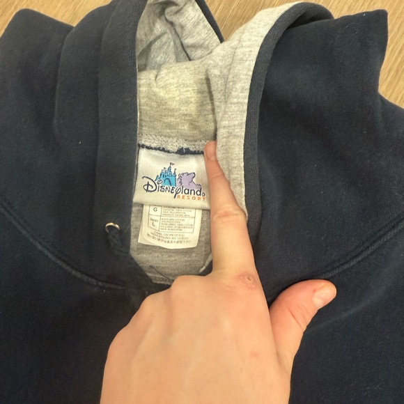 DISNEYLAND VINTAGE zipup sweatshirt L - Picture 13 of 15